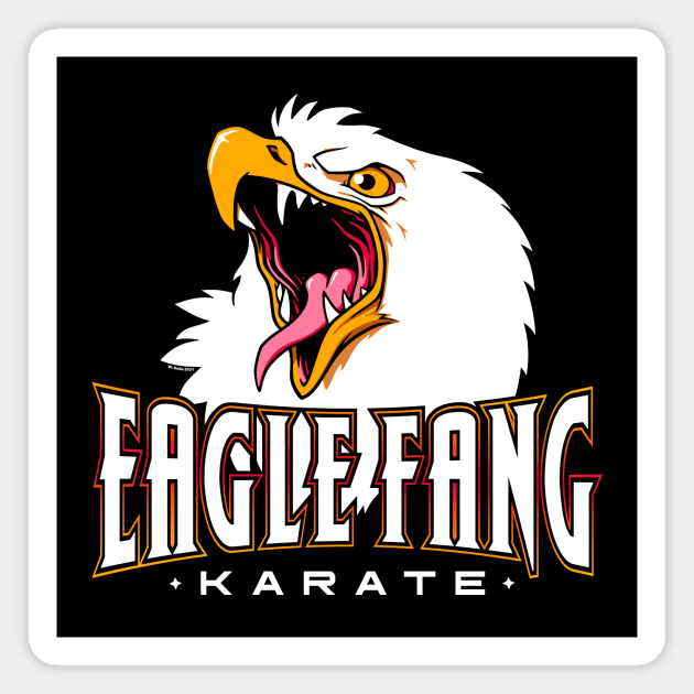 Eagle Fang Karate Magnet by wloem